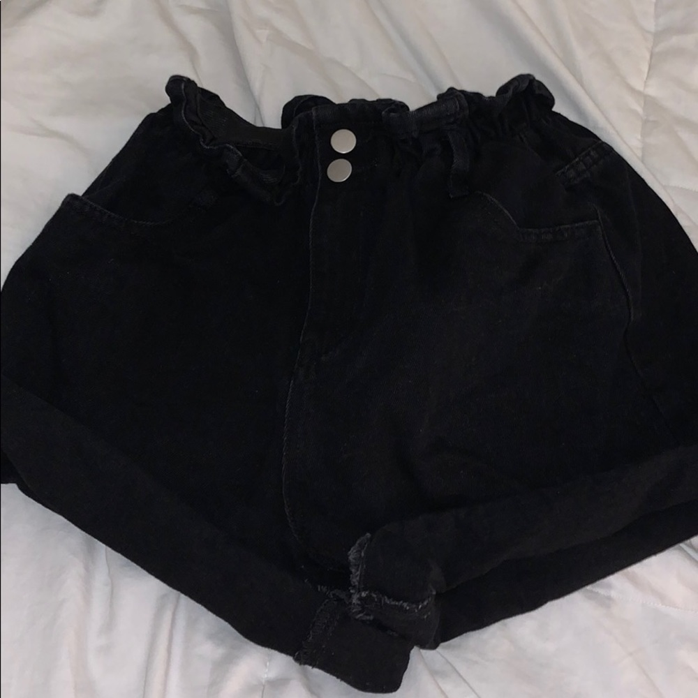 princess polly paper bag shorts size US 4